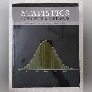 Statistics Textbook - Statistics Concepts & Methods 4th Edition